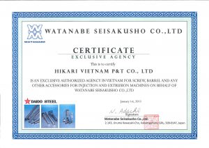 Hikari Việt Nam là đại diện công ty Watanabe tại Việt Nam 